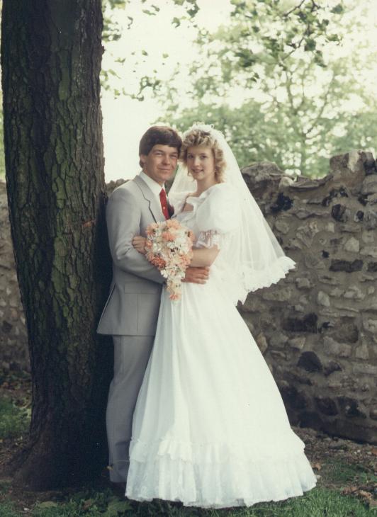 Gary and Sue's Wedding Photograph
